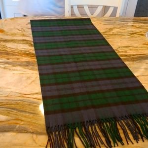 V.FRAAS CASHMINK SUPER SOFT PLAID SCARF